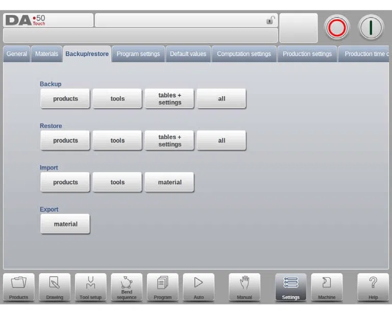 Modo de configuración del DELEM DA-58T