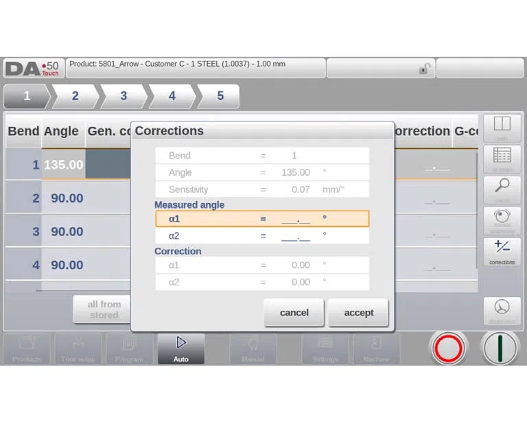 DELEM DA-53T Modo automático