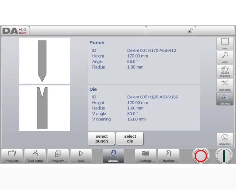 Modo manual DELEM DA-53T
