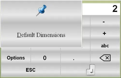 ESA S860 Maschineneinrichtung