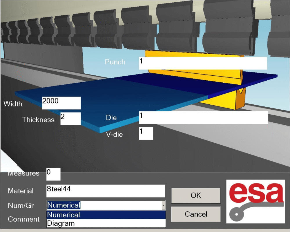 Execute a Programme in ESA S860