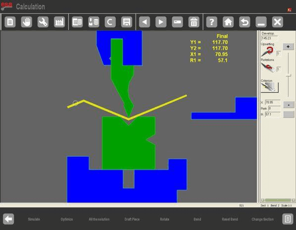 Execute a Programme in ESA S860
