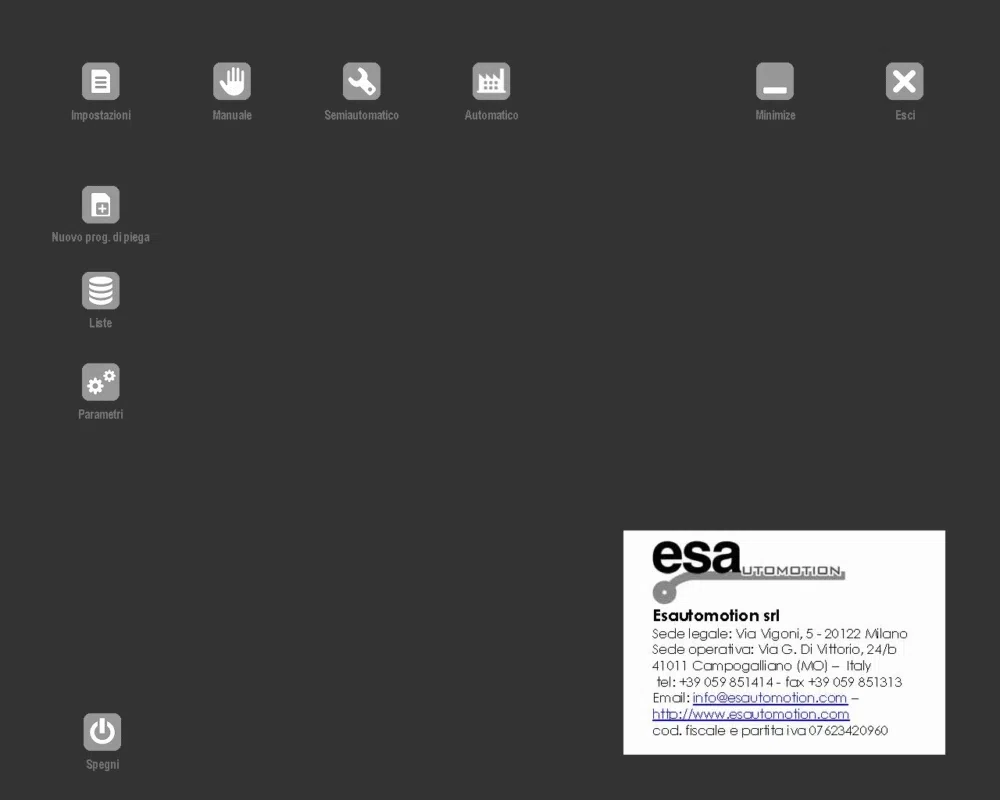 Executar um programa no ESA S860