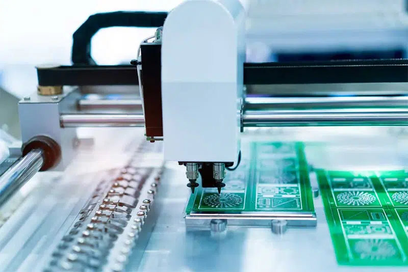 Laserschneidmaschinen in der Elektronikindustrie