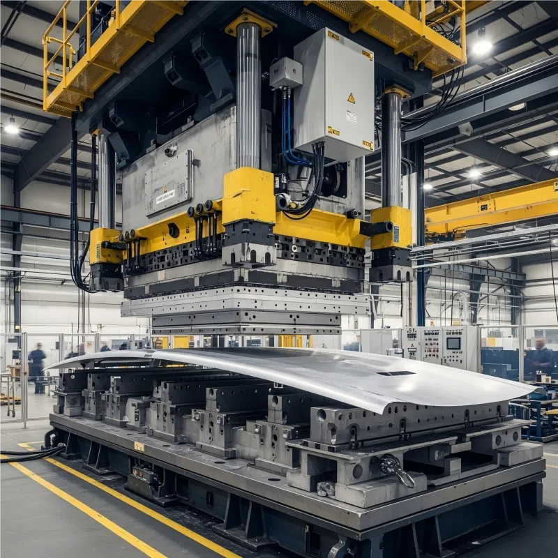 Hydraulische Pressen in der Luft- und Raumfahrtindustrie
