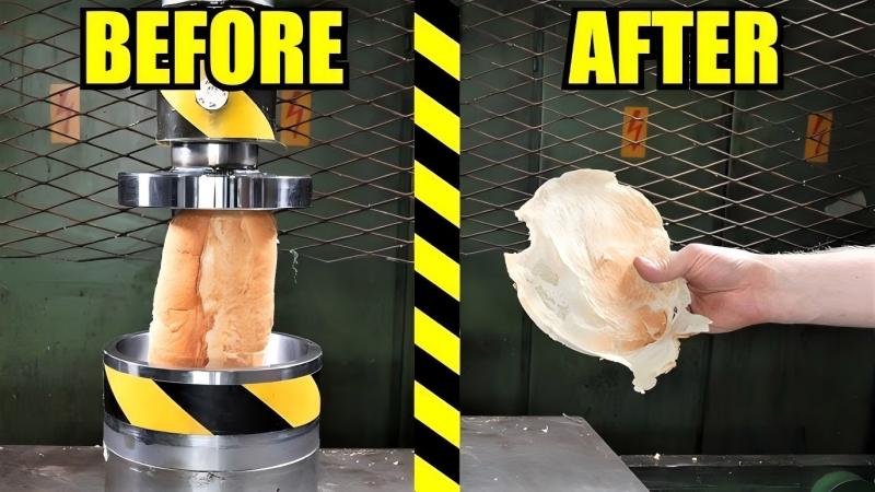 Hydraulic Presses in Food Processing