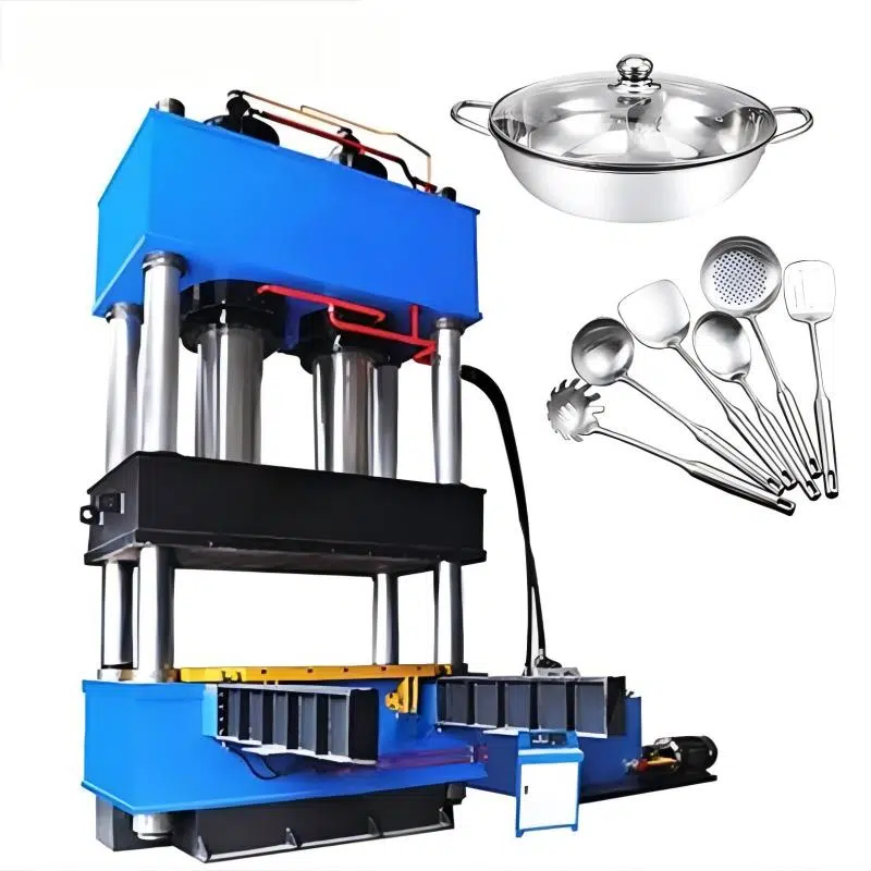 Presses hydrauliques pour la fabrication d'ustensiles de cuisine