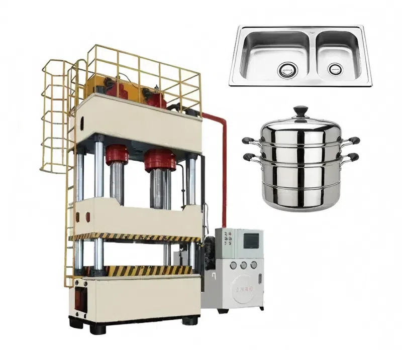 Presses hydrauliques pour la fabrication d'ustensiles de cuisine
