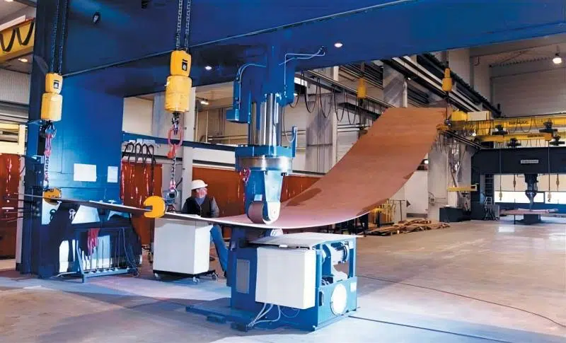 Hydraulic Presses in Shipbuilding Industry