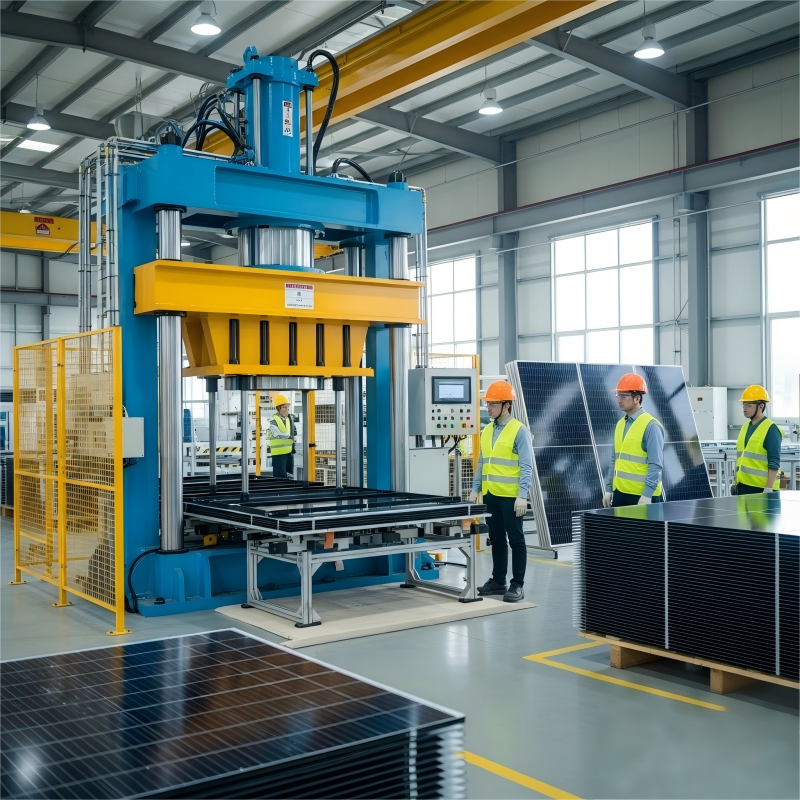 Hydraulische Pressen im Energiesektor