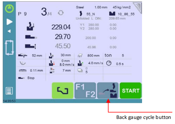 CYBELEC CybTouch 12 Tools Management