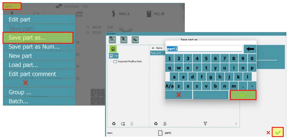 Programación de Cybelec CybTouch 12