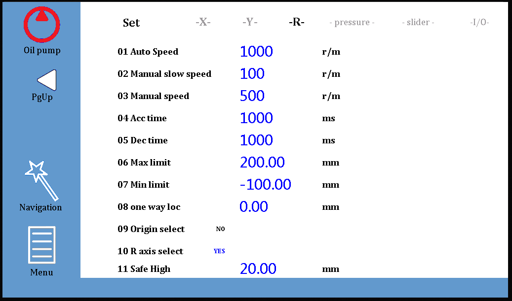 HS-15T Basic Page