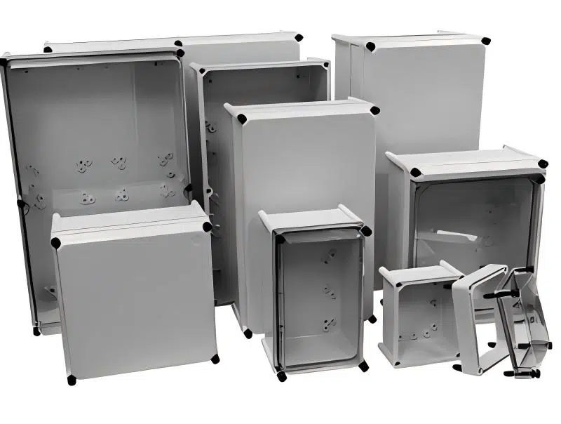 V Grooving Machines in Home Appliance Enclosure