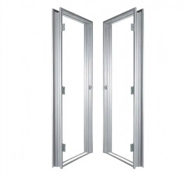 V Grooving Machines in Metal Door Frame