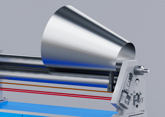 Asymmetrical 3 Roller Bending Machine for Precision