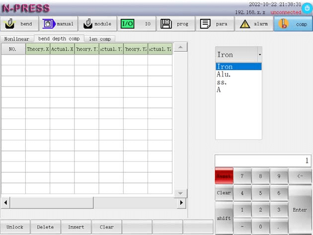 Compensation de la série ET