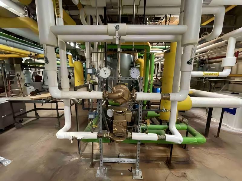 Rohrbiegemaschinen in Wasseraufbereitungsanlagen