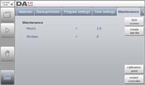 وضع إعدادات DELEM DA-41T