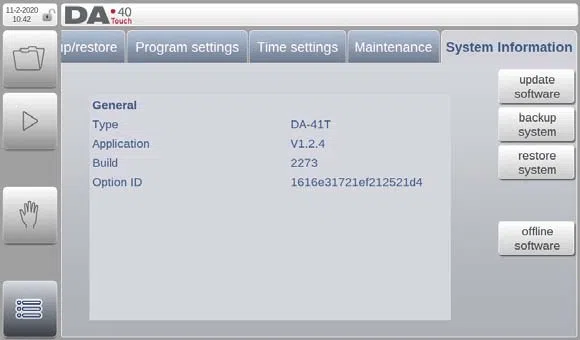 Modo de configuración del DELEM DA-41T