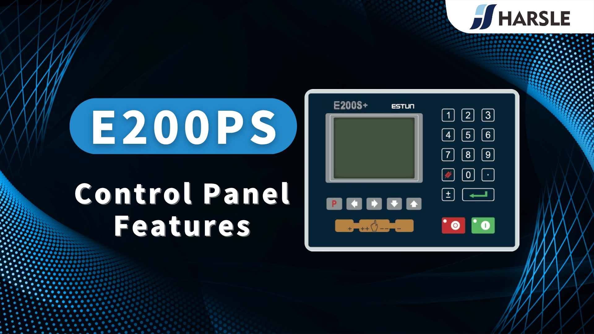 How Do E200PS Control Panel Features Enhance Efficiency? | HARSLE