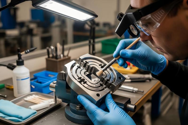 Wyczyść zaciski i narzędzia do gięcia