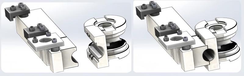 Misaligned Tube Bender Tooling