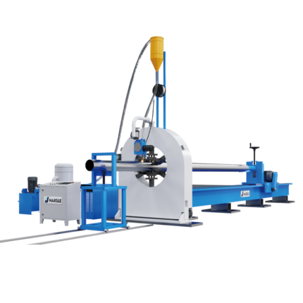 Máquina automática de soldadura de postes