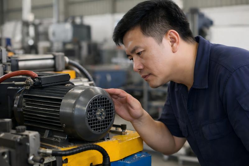 Maintenance des moteurs des cintreuses de tubes