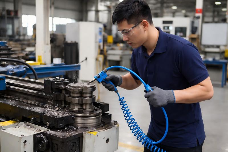 تنظيف آلة ثني الأنابيب ومنع الصدأ