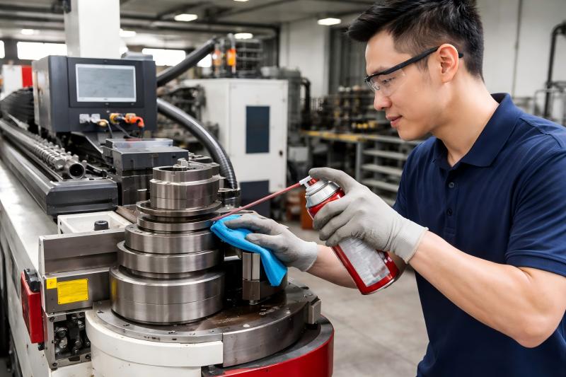 Tiefenreinigung für Rohrbiegemaschine