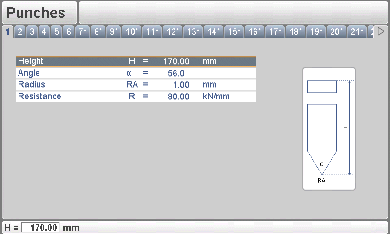 Programação da ferramenta DELEM DA-52S