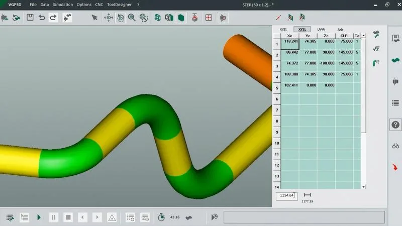 Perte de paramètres de programme dans les cintreuses de tubes CNC
