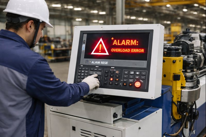 Tube Bender Control Setup