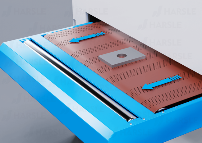 Pneumatic Chamfering Machine for Cut Sheet Metal
