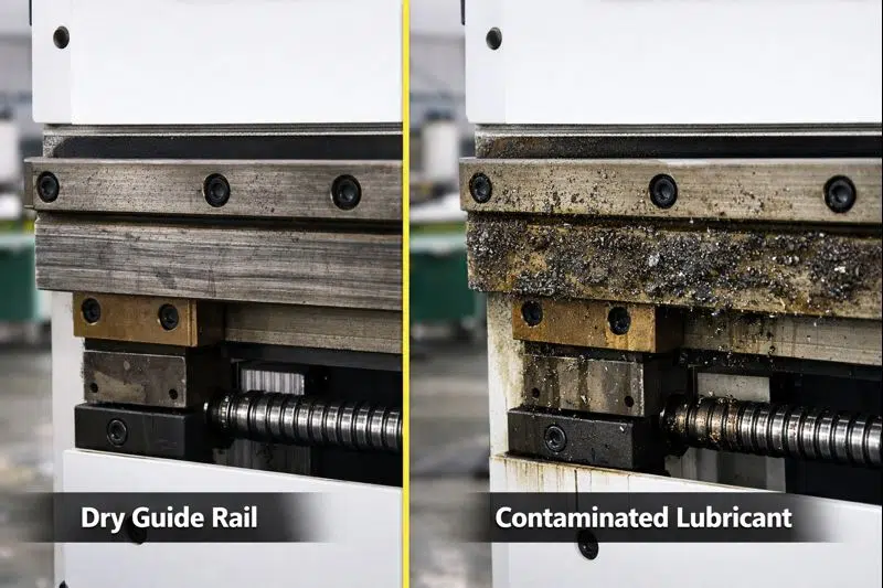 Why Press Brake Guide Rail Lubrication Affects Bending Accuracy?
