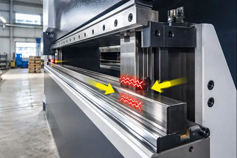 Press Brake Guide Rail Lubrication