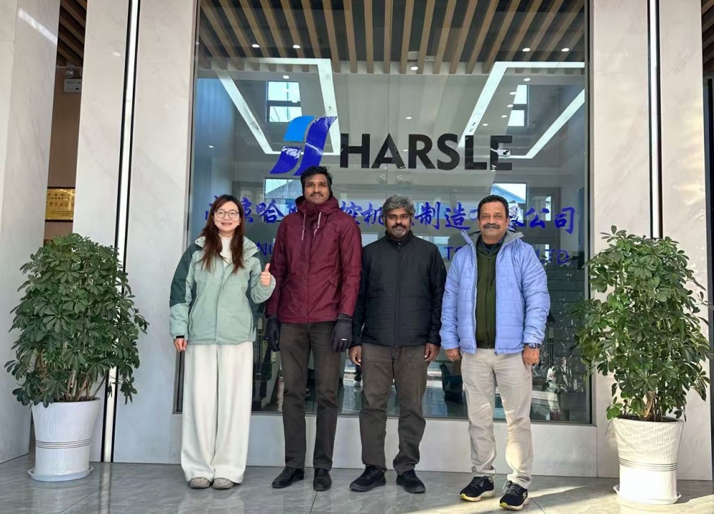 Aperçu de l'usine en décembre : HARSLE accueille des visiteurs du monde entier