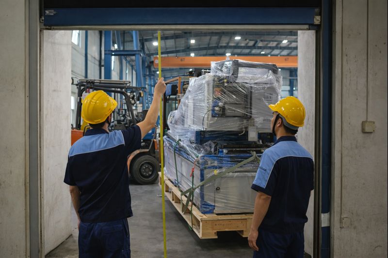 تركيب ونقل آلة ثني الأنابيب