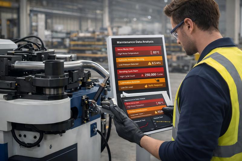 بيانات صيانة آلة ثني الأنابيب