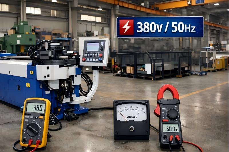 Tube Bender Electrical Connection