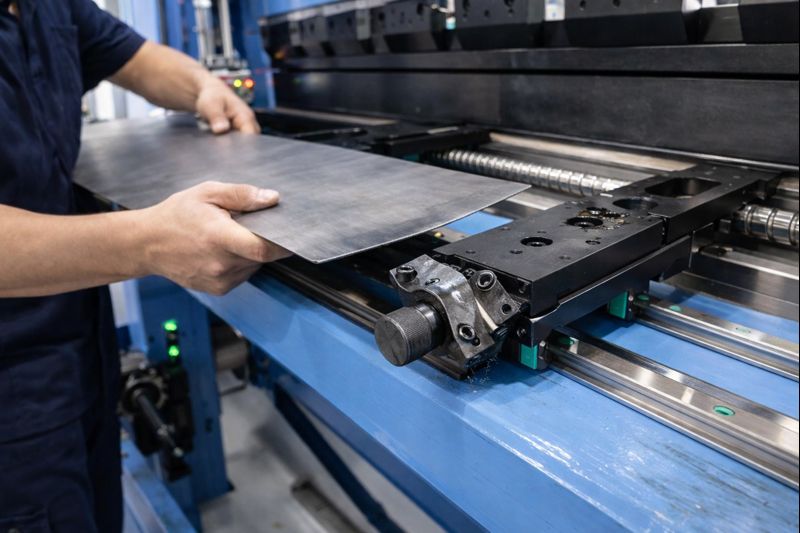 Jak utrzymać dokładność tylnego ogranicznika prasy krawędziowej?