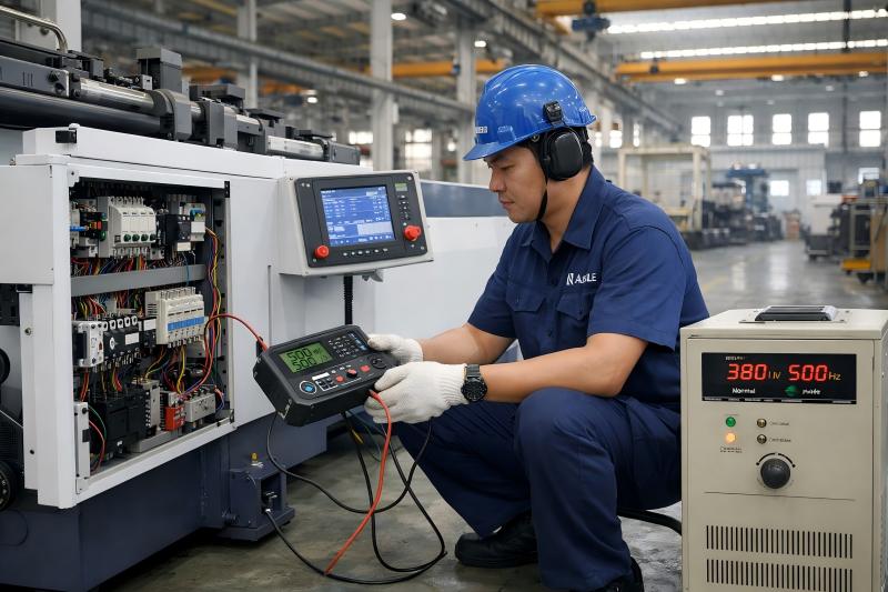 Tube Bender Electrical Connection