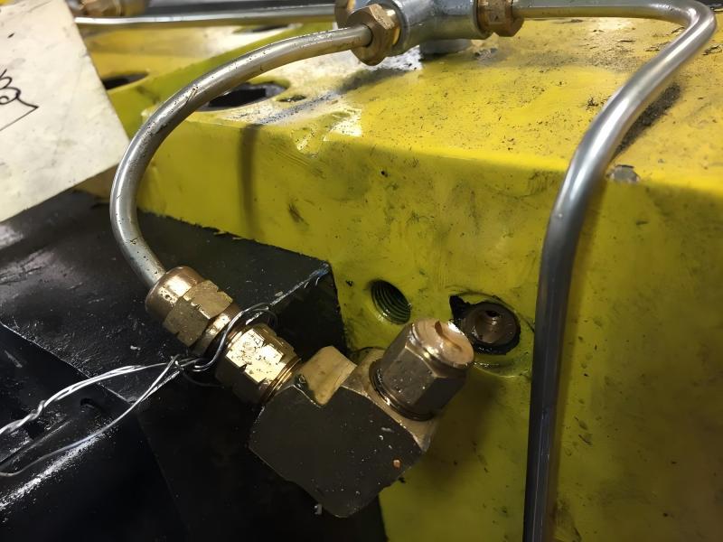 Entretien des boulons de cintreuse de tubes