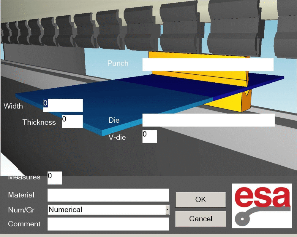 ESA S875 Numeric Programme