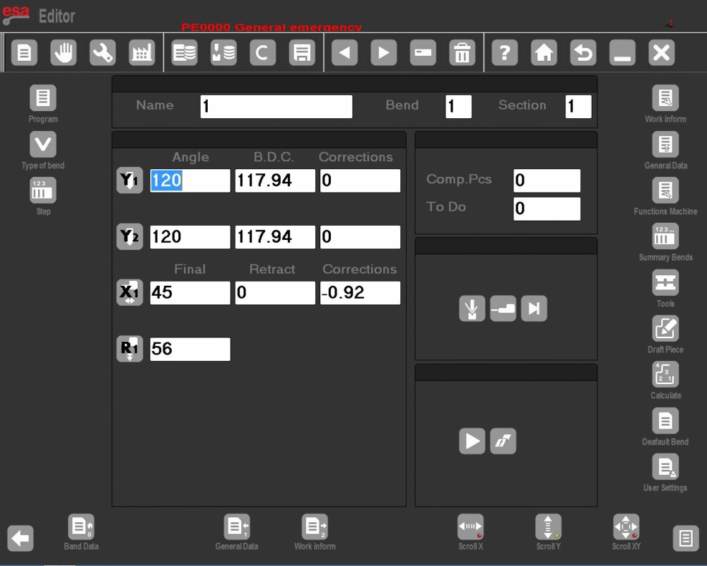 ESA S875 Numeric Programme