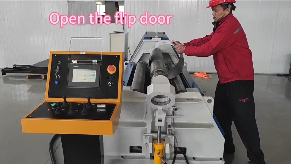 CNC 4 Roll Plate Rolling Machine Operation: Parameter Setting and Automatic Rolling Guide