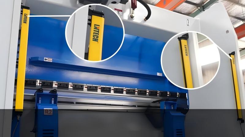 Предохранительные устройства листогибочного пресса