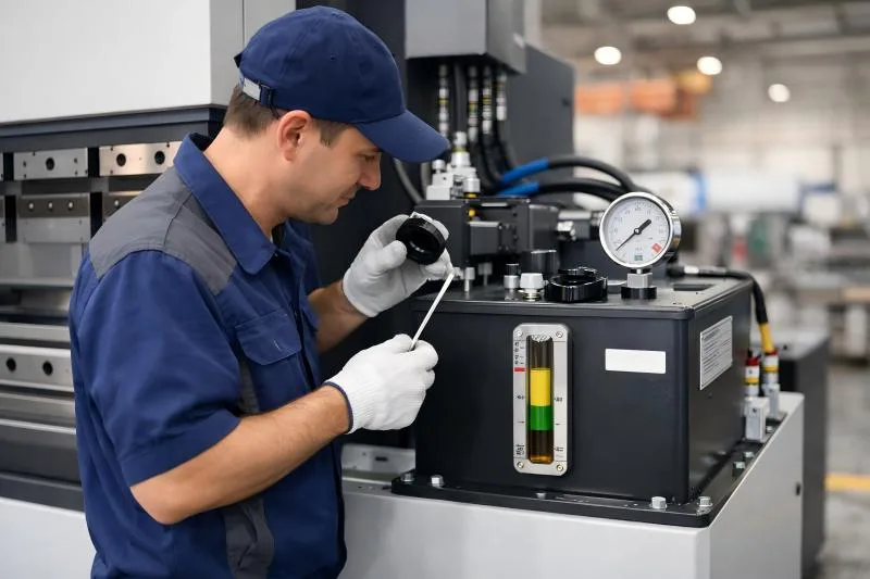 Why Is Your Press Brake Hydraulic Pump Noise Increasing Suddenly?