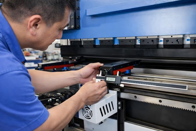 Pourquoi le positionnement de la butée arrière de la presse plieuse est-il imprécis ?